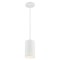 Westinghouse Pendant 60W Mini Phelps, Matte White CylIndoorical Perforated Metal Shade 6356700 - alternate 1